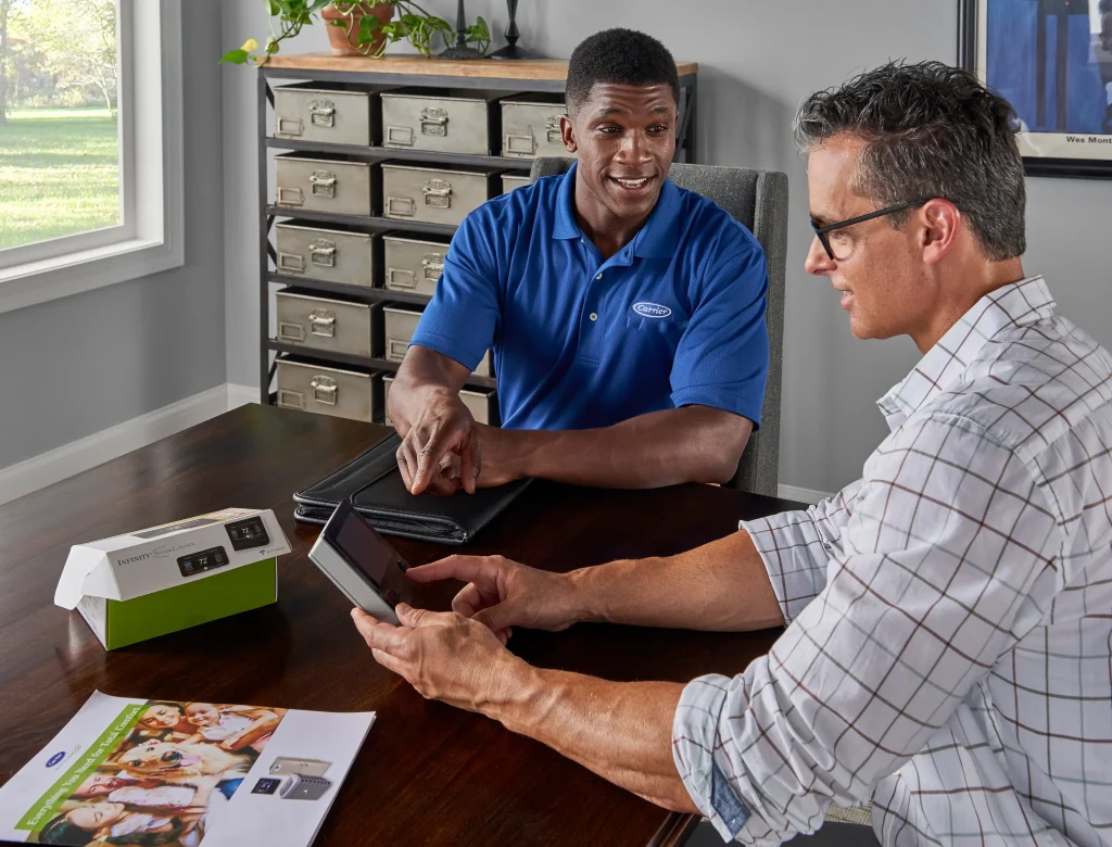 Dealer Homeowner Infinity Control Table