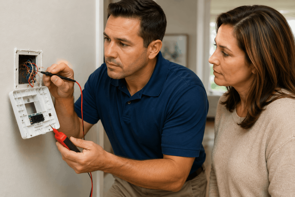 Does a thermostat need a C-wire inspection